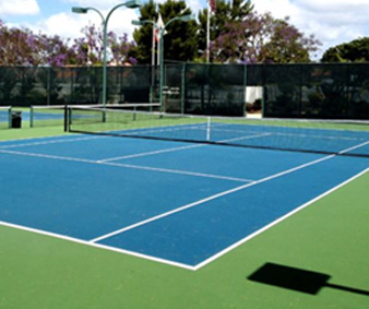 Tennis Court Line Marking